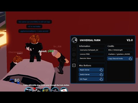 JAILBREAK script for wave - PC / mobile | Auto arrest / rob | BEST SCRIPT