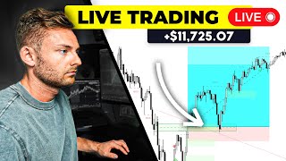 LIVE TRADING CRYPTO - Making $11,725 Profit Risking $1k