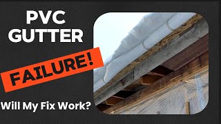 PVC Gutter Hack A Better Way! #gutters  #homestead