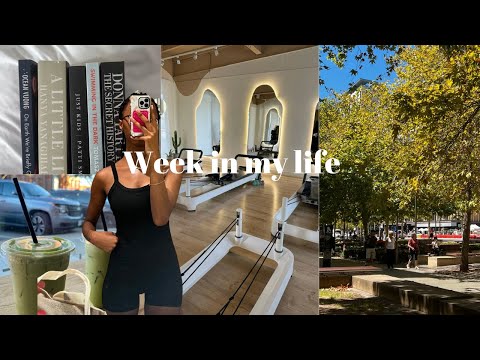 A week in my life (new books, therapy, pilates etc)