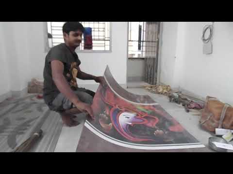 Flash door pasting video in Bengali | How to make flash door 2020