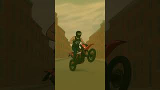 Urban Wheelie Master #MotorbikeStunt #WheelieKing #StreetRider #UrbanStunts #MotorLife