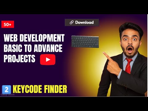 Keycode Finder Using JavaScript | Beginner Web Development Project