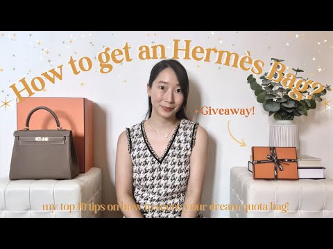 10 tips to score a quota bag & special hermès giveaway! 🧡