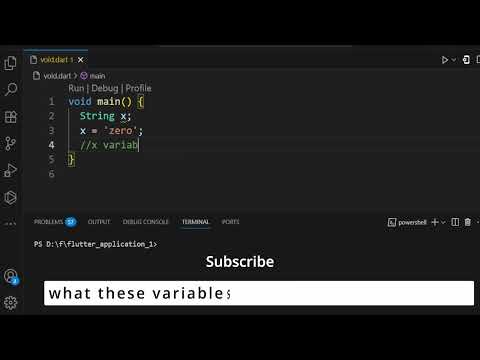 What is the comment?(code dart)