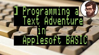 Programming a text adventure game in Applesoft BASIC (Apple IIe)