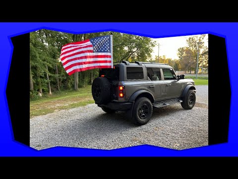 Best Flag Mount for Bronco!