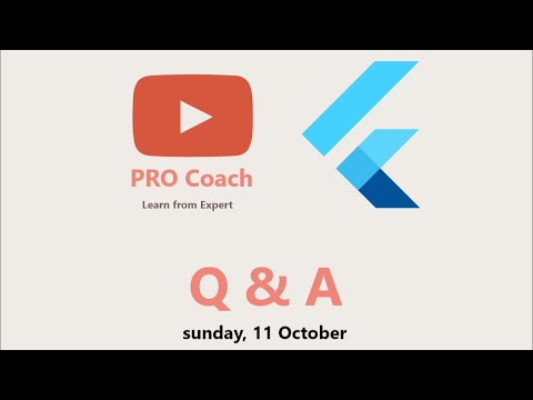 Questions and Answers | Flutter | PRO Coach | Vivek Yadav