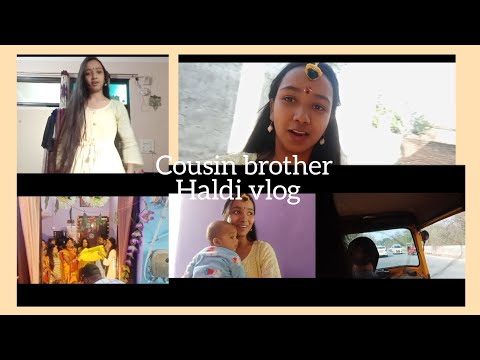 Haldi vlog🎊 ll @it's Karina_vlog