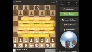 Game 194 of the Chess Hustle — the grind never stops♟️ #chess  #chesslife #chessbattle #grandmaster