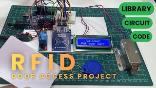 RFID Door Access System using Arduino 🔐 | Smart Lock DIY Project | Mahade DIY