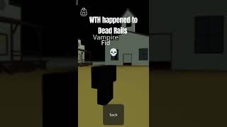 WTH happened to Dead Rails #roblox #glitch #deadrails #deadrailsroblox #viralshorts