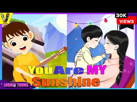 Kids Song You Are My Sunshine | LOONEY TOONS - Preschool & Nursery Rhymes