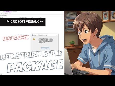 Microsoft Visual C++ redistributable package error | Fixed error redistributable package 2015, 2019