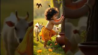 Chhoti Chhoti Gayya, #KrishnaBhajan #DivineMelody"#shorts #trending