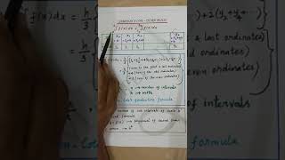 Simpson's one  third rule - Numerical integration - Numerical Methods -  Simple Stat
