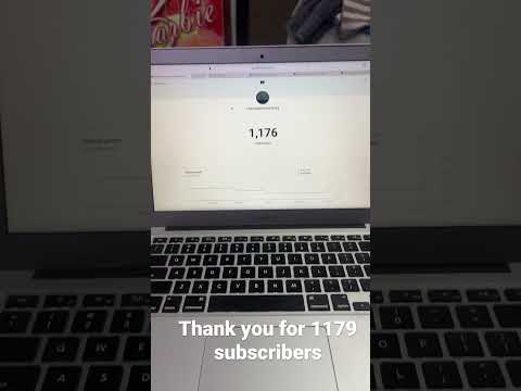 Thank you for your #support  #1179 subscribers