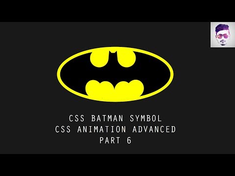 CSS ANIMATION ADVANCED BATMAN SYMBOL PART 6(TAMIL)