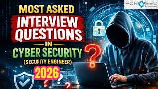 Penetration Testing Interview Questions 2026 | Most Asked Pentest & VAPT Qs (Crack in One Video)