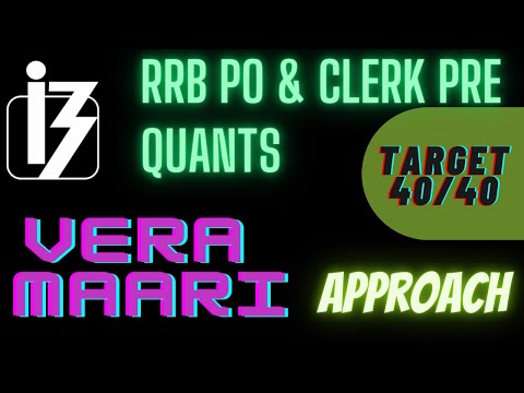 RRB PO & CLERK QUANTS EXPECTED ARITHMETIC QUESTIONS | for upcoming shifts.
