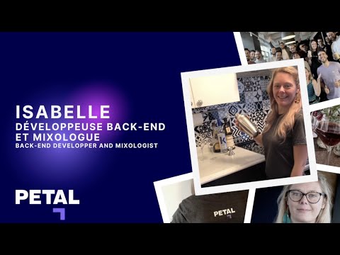Isabelle - Développeuse Back-End & Mixologue