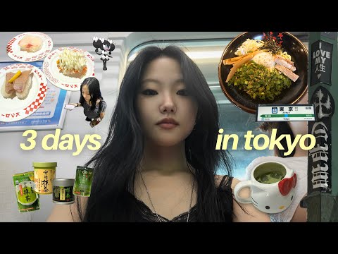 first time in TOKYO 🇯🇵 ; food trip, matcha, exploring, reunion of long distance friends ☆