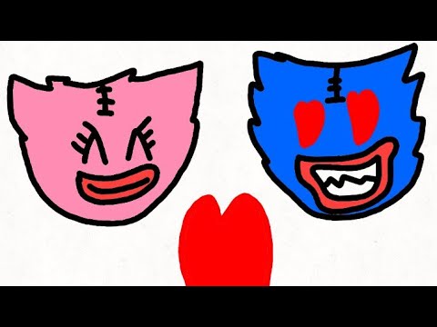 Happy Valentine's : Huggy wuggy x Kissy missy (Animation)