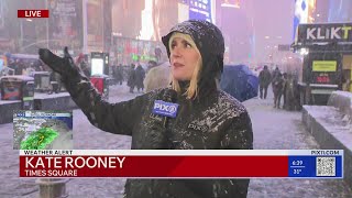 Broadway goes dark amid NYC blizzard