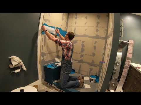 Tiling a shower | Start to finish