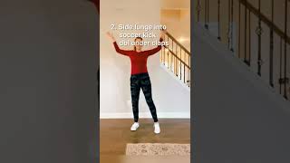 Get your cardio and sculpting in one! #fitnessgoals #homeworkoutsforthewin #workoutfromhome