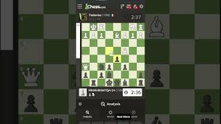 tactics matters #chess #epicfinish #pleasesubscribe