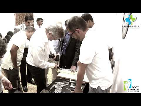 Live Surgical Demonstration of Total Ankle Replacement - Sri Hospitals Day 01 PROMO