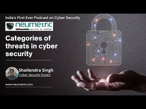 Various Categories of threats in Cyber Security | Neumetric