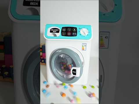 Magic Toy Washing Machine Transforms Kinder Surprise Figures into Colorful Candy! 🍬✨