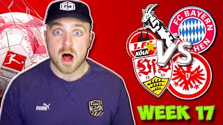 BUNDESLIGA WEEK 17 PREDICTIONS & TIPS