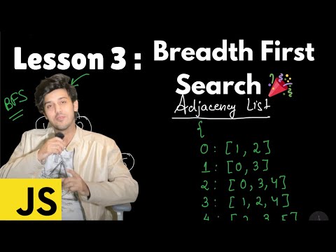 Lesson 3 : Breadth First Search in Javascript | Graph | Intuition to Code | BFS Traversal