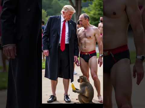 Donald Trump's best friends 🐒🤭#shorts #comedy #funny #monkey #subscribe #funnyshorts #trending