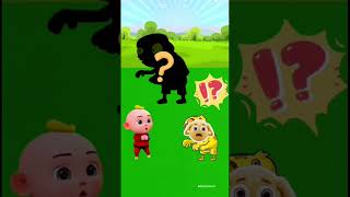 Shadow guessing with zombie #shorts #usa #cartoon