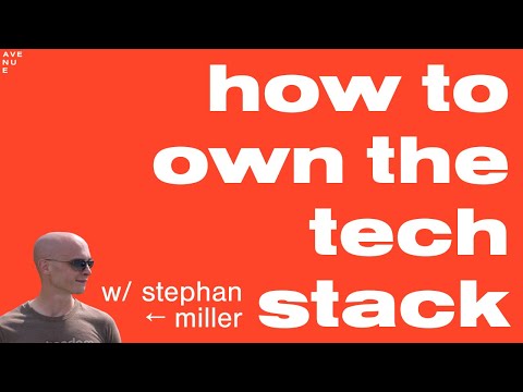 Advice For New Developers | How To Own The Tech Stack | Avenue