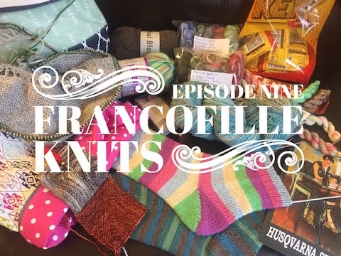 francofille knits Episode 9: A real knitting podcaster