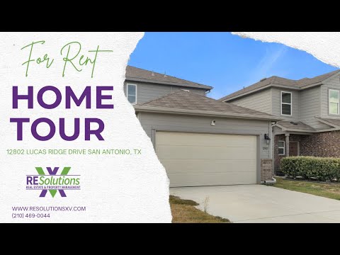 🏡 Cozy 3-Bedroom Rental Home in San Antonio | 12802 Lucas Ridge Dr | 1,554 Sq Ft