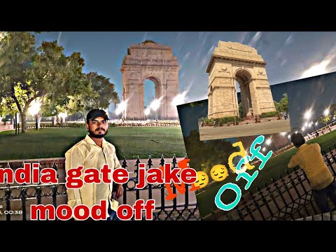 India gate jaakar mood off ho gya 😭😭!!2023/ India gate vlog