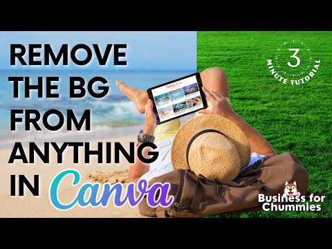 Fire your Graphic Designer - Background Removal in Canva with One Click