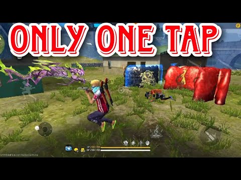 ONLY ONE TAP 😱 GAMEPLAY 🪂🎮 99 % HEADSHOT