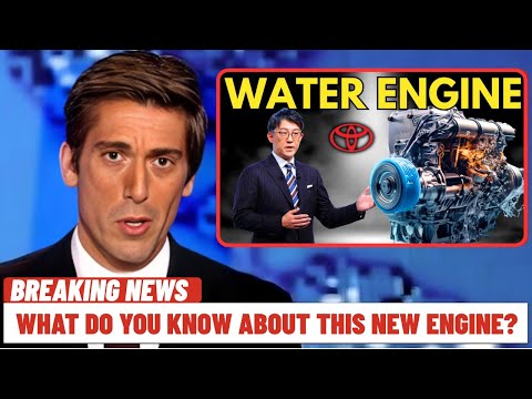 BREAKING: Toyota Claims Their Water-Powered Engine Will Kill Electric Cars Forever!