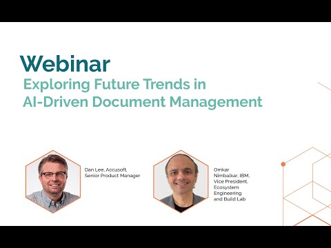 Exploring Future Trends in AI-Driven Document Management