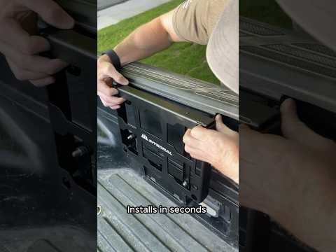 Integral Packout Panels attach to your trucks factory mounting points. No drilling necessary.