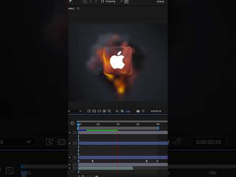 Apple Liquid Glass in After Effects #shorts #animation #liquid  #tutorial #aftereffects