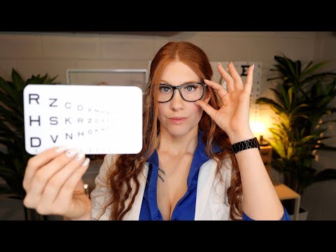 Annual Eye Examination ASMR 👩‍⚕️ 4K