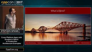 CppCon 2017: Stephen Spann “Cross-Platform Apps with Dropbox’s Djinni...”